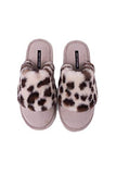 Pretty You London - Danni Luxe Cuff Mule - Animal- Small