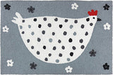 Jellybean - 30x20 Indoor/Outdoor Accent Rug - Cool Grey Chick