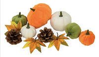 Boston International - Felted Pumpkins in a Bag - Orange