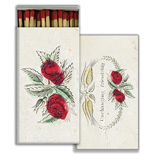 HomArt - Match Box Set of 2 - Unchanging Friendship - Red