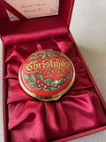Halcyon Days - 2020 Christmas Enamel Box
