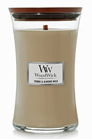 WoodWick - Large Hourglass Candle - Tonka & Almond Milk