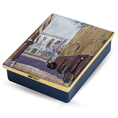 Halcyon Days - Enamel Trinket Box - Walter Sickert 'Celebrations Dieppe'