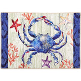 Olivia's Home - 32" x 22" Accent Rug - Chesapeake Blue Crab