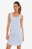 Roller Rabbit - Jersey Sleep Dress - Alba Hearts in Blue - X-Small