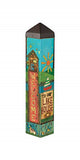 Studio M - 20" Art Pole - Live - Love - Lake