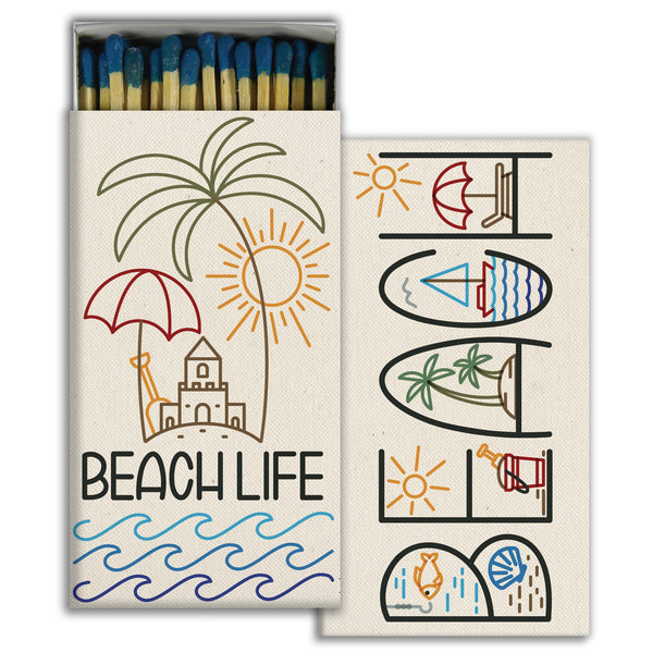 HomArt - Match Box Set of 2 - Beach Life