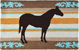 Jellybean - 30x20 Indoor/Outdoor Accent Rug - Western Horse