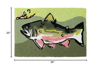 Jellybean - 30x20 Indoor/Outdoor Accent Rug - Brook Trout