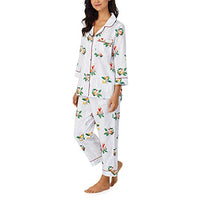 BedHead - 3/4 Sleeve Cropped Sateen PJ Set - Nightcap - X Small