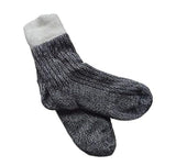 MinxNY - Double Layer Corduroy Socks - Shea Butter Infused - Grey
