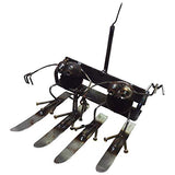 Sugarpost - Metal Sculpture - Gnome Be Gones Chairlift Couple - Small