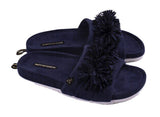 Pretty You London - Tasseled Slider - Navy - Large