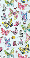 Boston International - Paper Guest Towel 16 Count - Butterfly Medley