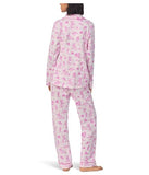 Bedhead Pajamas - L/S Classic Stretch Jersey PJ Set - Cowgirl Toile - Medium