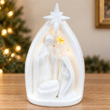 Stony Creek - 5" Pre-Lit USB Porcelain Nativity Lamp