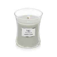 WoodWick - Medium Crackling 9 Oz. Candle - Lavender & Cedar