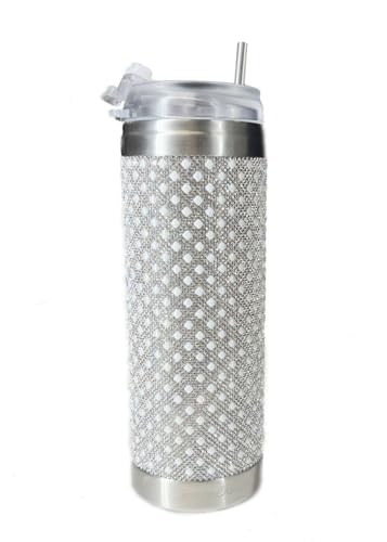 Jacqueline Kent - Bubbles & Bling Tumbler - Pearl & Passion