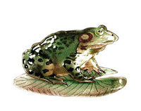 Bovano - Wall Sculpture - Frog On Lily Pad