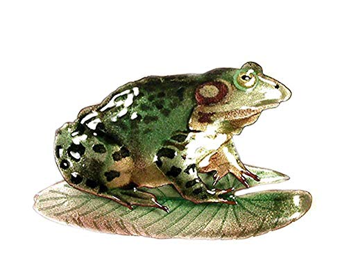 Bovano - Wall Sculpture - Frog On Lily Pad