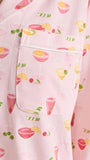 Bedhead Pajamas - L/S Classic Stretch Jersey PJ Set - Pink Mixology - Small
