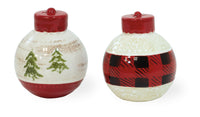 Boston International - Salt & Pepper Set - Country Plaid