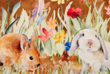 Olivia's Home - 32" x 22" Accent Rug - Springtime Bunnies