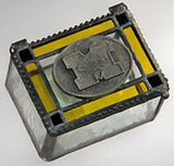 Janco Studio - Keepsake Box - Stained Glass Collegiate - Small - Missouri