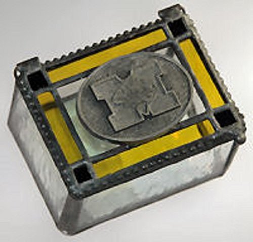 Janco Studio - Keepsake Box - Stained Glass Collegiate - Small - Missouri