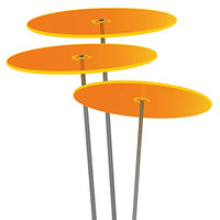 Cazador-del-sol - 8" Suncatcher Set of 3 - Uno - Orange
