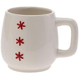 Boston International - 14oz. Ceramic Mug Stack - Festive Snowman