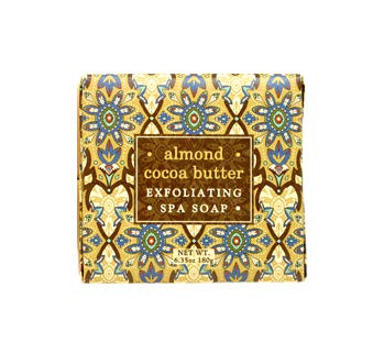 Greenwich Bay - 6oz Botanical Shea Butter - 3 Bar Soaps - Almond Cocoa Butter