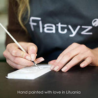 Flatyz - Twin Wick Flat Candle - Christmas Sandman on Beach