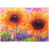 Olivia's Home - 32" x 22" Accent Rug - Sunflowers in The Breeze