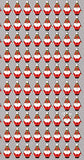 Boston International - Paper Guest Towel 16 Count - Wallace Plaid Santa Gnome
