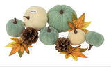 Boston International - Felted Pumpkins in a Bag - Blue