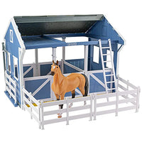 Breyer - Classics - 6 Piece Deluxe Country Stable w/ Horse