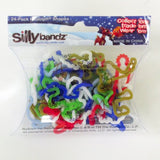 Silly Bandz - Rubber Bracelets - Rudolph Shapes - Pack of 24 - Assorted