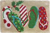 Jellybean - 30x20 Indoor/Outdoor Accent Rug - Christmas Sandals