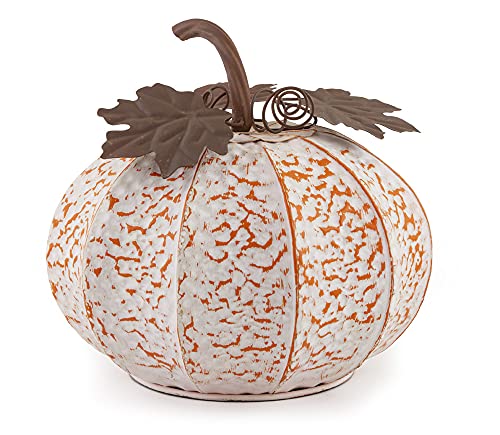 Boston International - Clement Metal Pumpkin - Orange