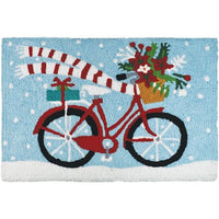 Jellybean - Indoor/Outdoor Rug - Holiday Biking