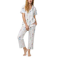 BedHead - Stretch Capri PJ Set - Champagne Wedding - Medium