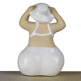 HomArt - Ceramic Shelf Ledge - Sun Bathing Lady