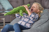 Wild Republic - Cuddlekins - Green Alligator   23"