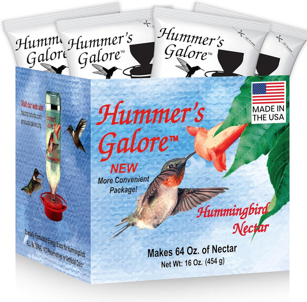 Hummer's Galore - Hummingbird Nectar Mix - 64 Oz