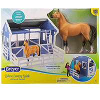 Breyer - Classics - 6 Piece Deluxe Country Stable w/ Horse