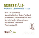 Studio M - Garden Flag - Gnome For Christmas