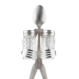 Forked Up Art - Salt and Pepper Stand - Spoon