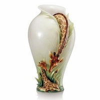Franz Porcelain Endless Beauty Giraffe Vase