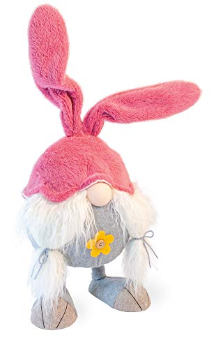 Boston International - Giant Bouncing Spring Gnome - Pearl